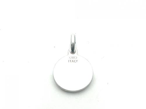 Silver Personalise Tag Discs 15mm