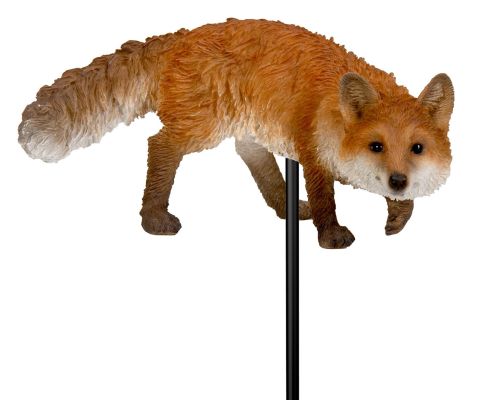 Vivid Arts Fox Prowling - Plant Pal - Lifelike Garden Ornament Gift