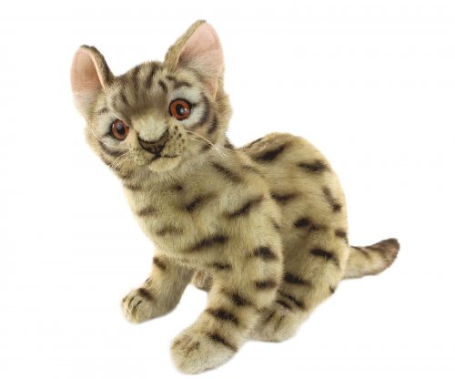 Soft Toy Leopard Cat by Hansa (25cm.L) 7844