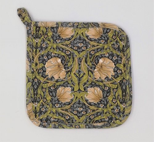 William Morris Charcoal Pimpernel Pot Holder