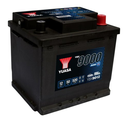 YBX9012 Yuasa AGM Start Stop Battery 4Y48K Warranty