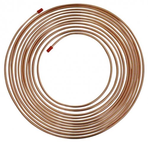 Saville Copper Brake Pipe - 1/4