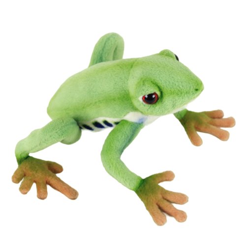 Soft Toy Red Eyed Tree Frog by Hansa (17 cm) 5218