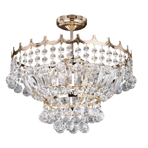 Searchlight Versailles  - 5Lt 39Cm Gp Crystal Chandelier