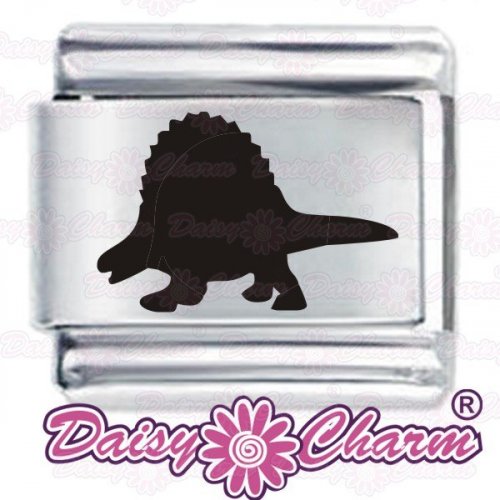 Spinosaurus Etched Italian Charm