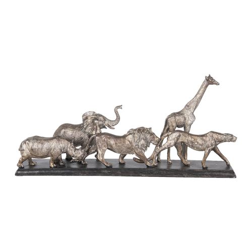 Wild Animals Decoration Statue Length 51cm - Poly Resin - Clayre & Eef