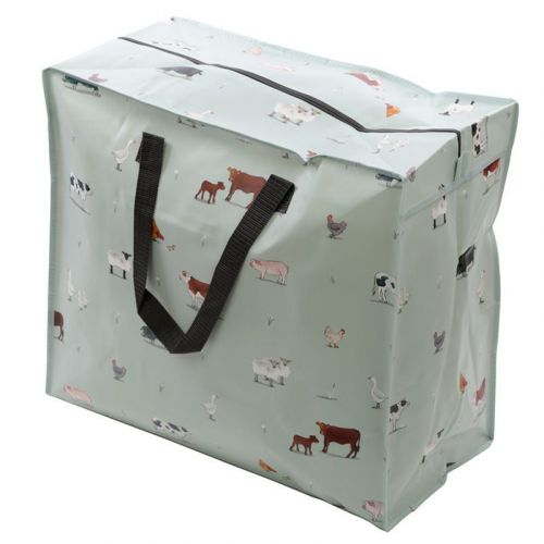 Willow Farm Cow Pig Design Extra Large Laundry Storage Bag