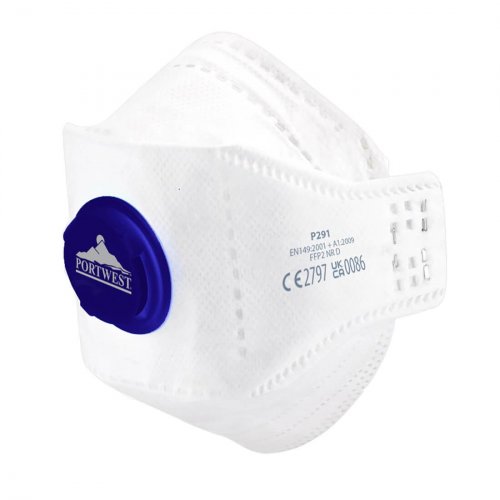 EAGLE FFP2 Valved Dolomite Fold Respirator