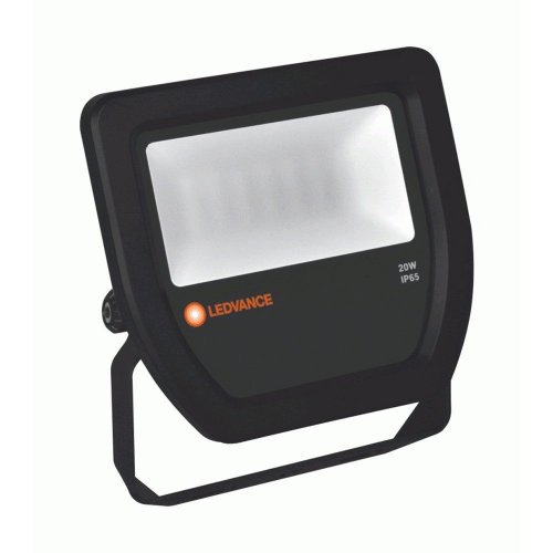 OSRAM LEDVANCE Floodlight, 20W, 6500k, IK07, IP65 240 V ? Black (097520)