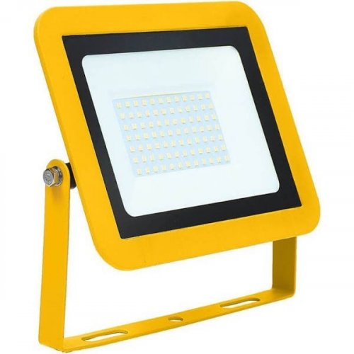 110v RA 100W LED FLOODLIGHT 6500K Yellow  (FLAC100Y)