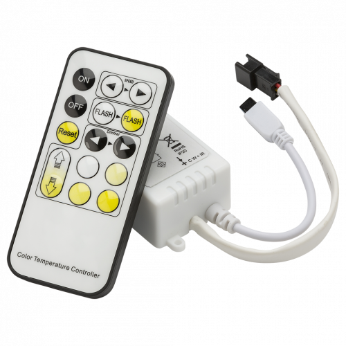 Knightsbridge 12V / 24V IR Controller and Remote - CCT - (LEDFR2)