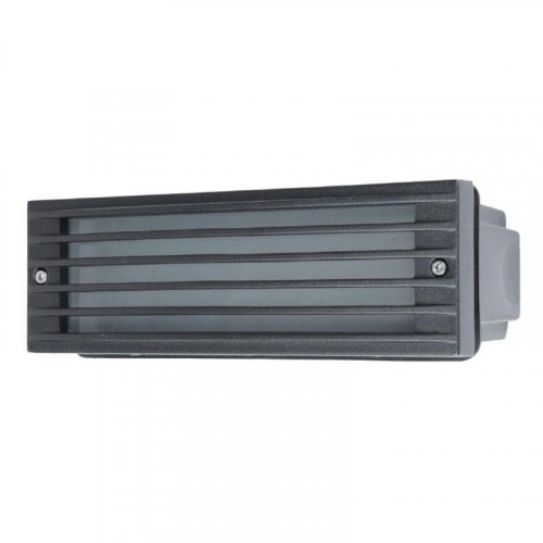 Kosnic Black 12W Epping Grid LED Brick Light 4000K - (KBRK112GRD-BLK)