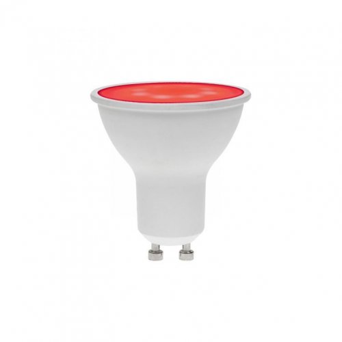 Pro-lite 7W GU10 240V RED DIMMABLE - (GU10/LED/7W/RED/DIM)
