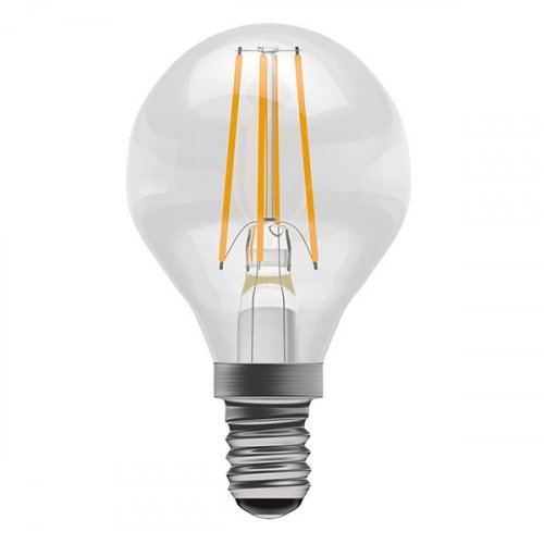 Bell 4W LED Filament Dimmable Round SES Clear 2700K - (05317)