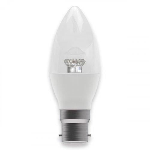 Bell 4w 35mm Dimmable LED Candle BC Clear 2700k (05138)