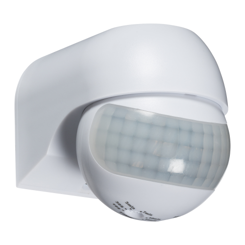 Knightsbridge IP44 180 Mini PIR Sensor - White (OS0014)