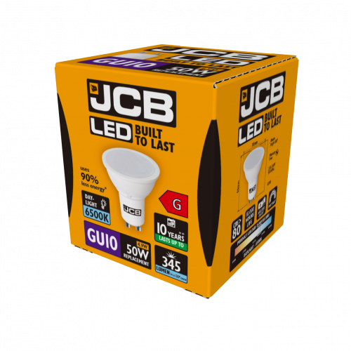 JCB Led GU10 4.9w 6500k Daylight (S10964)