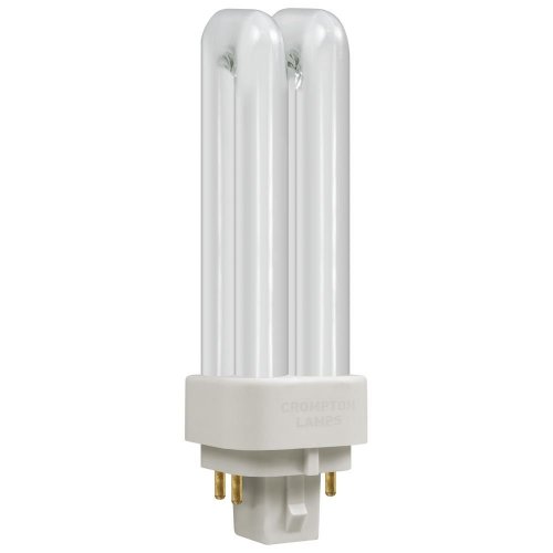 Crompton 10w CFL Double Turn DE Dimmable 4000K  G24q-1 4-Pin - (CLDE10SCW)