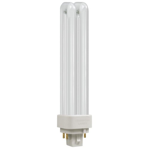 Crompton 18w CFL Double Turn DE Dimmable 4000K  G24q-2 4-Pin - (CLDE18SCW)