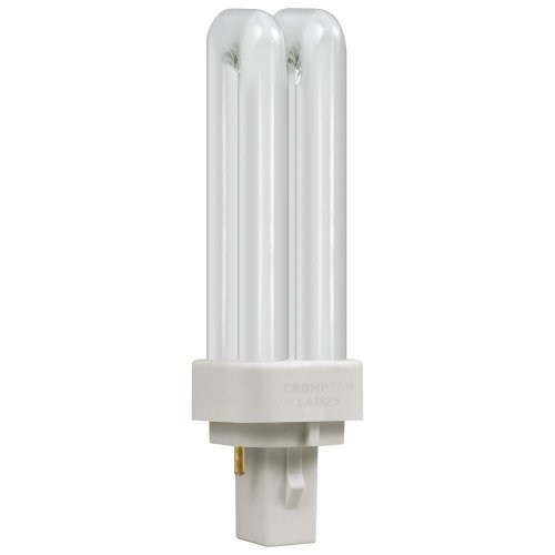 Crompton 10w CFL Double Turn D 3000K  G24d-1 2-Pin - (CLD10SWW)