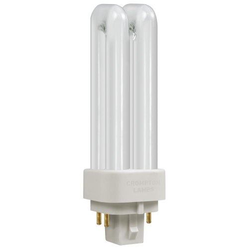 Crompton 10w CFL Double Turn DE Dimmable 3500K  G24q-1 4-Pin - (CLDE10SW)