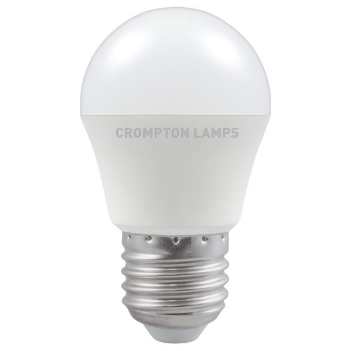 Crompton LED Round Thermal Plastic  5.5W  6500K  ES-E27 (11571)