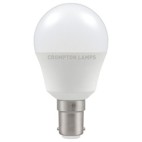 Crompton LED Round Thermal Plastic 5.5W 2700K SBC-B15d (11502)