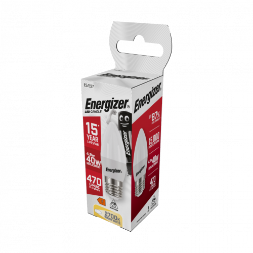 Energizer 4.9W LED Candle ES Warm White (S8880 )