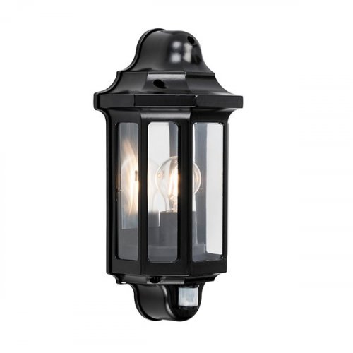 Saxby Traditional 60W Half Lantern With PIR  (1818PIR)