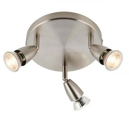 Saxby Amalfi Satin Nickel3lt Triple Spotlight (G2523413)