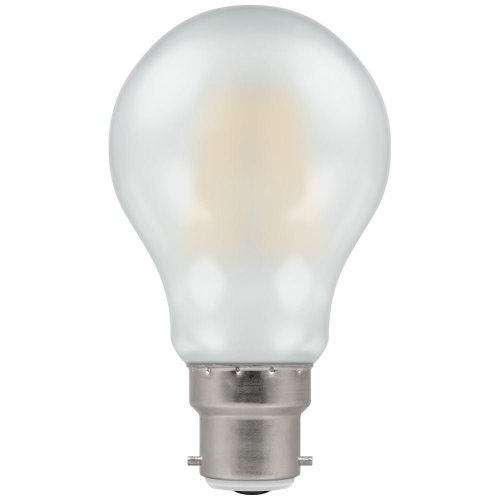 Crompton 7.5w LED GLS Filament Pearl Dimmable 2700K BC-B22d - (5952)