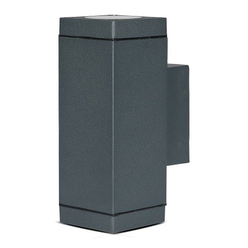 V-Tac GU10 WALL LAMP-DARK GREY (UP & DOWN) - (VT-842-G)