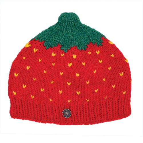 Pure Wool - Strawberry Beanie