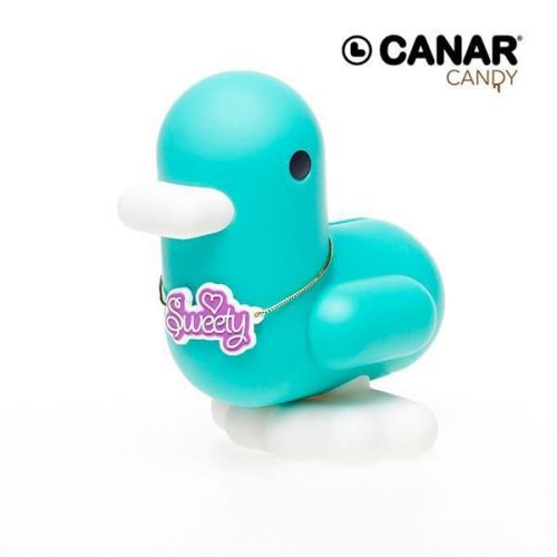 Dhink Dhink266-31 Canar 16cm Banker Duck CANDY Series Saving Bank Sweety - New