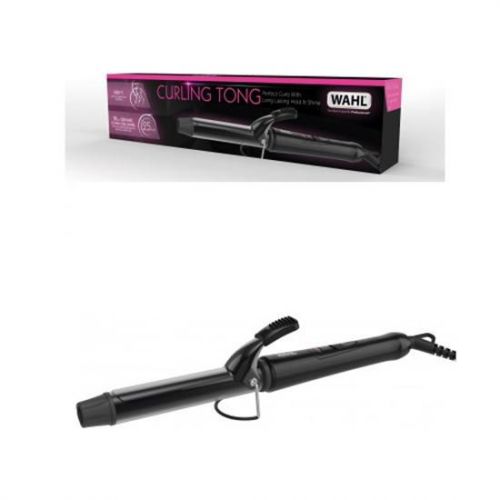 Wahl WA-ZX913 Professional Curls Ceramic 25mm Hair Curling Iron Tong 200C - New