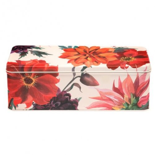 Elite Emma Bridgewater - Flowers Long  Deep Rectangular Tin