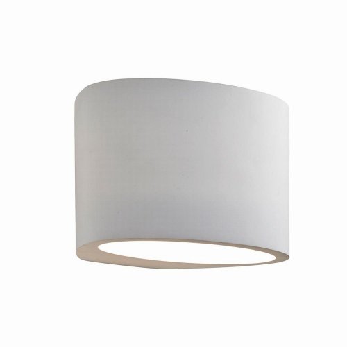 Searchlight Plaster Wall Light - Gypsum