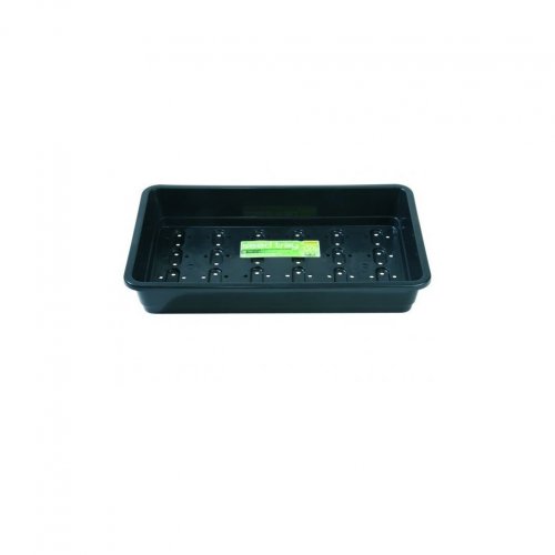 Garland Standard Seed Tray With Holes - Black