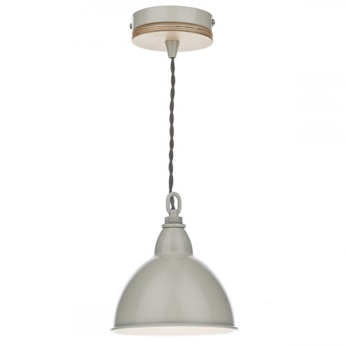 Dar Blyton 1 Light Pendant with Painted Shade