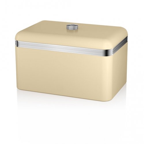 Swan Retro Cream Bread Bin