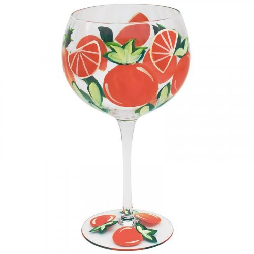 Lesser and Pavey Oranges Gin Glass