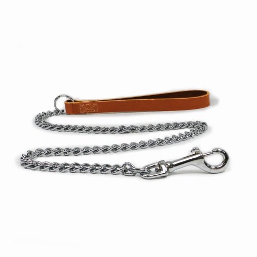 Ancol Heavy Chain Lead Tan - 90cm