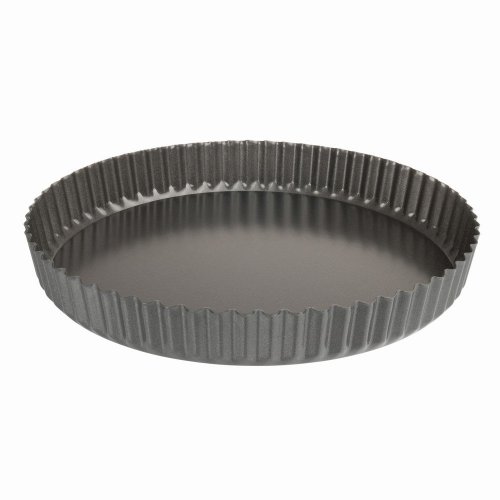 Luxe Kitchen 25cm/10? Round Loose Base Quiche Pan