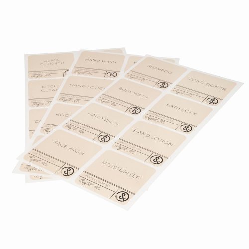 &Again Jar Labels 6cm (Pack of 24) - Home & Utility