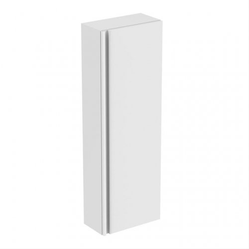Ideal Standard Tesi Gloss White 40cm Half Column Unit with 1 Door