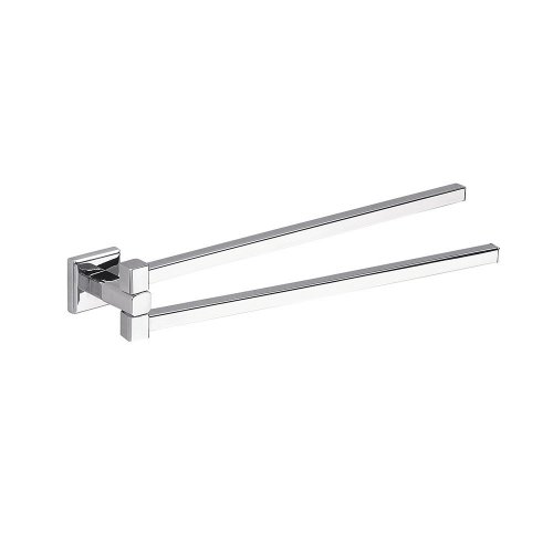 Origins Living Colorado Double Swing Towel Rail - Chrome