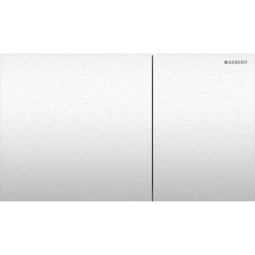 Geberit Sigma 70 Stainless Steel Brushed Dual Flush Plate For Sigma Cistern 12cm