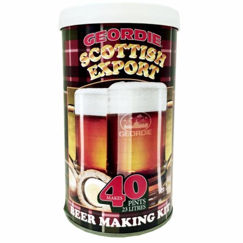 Geordie Scottish Export Home Brew Beer Making Kit - 40pts