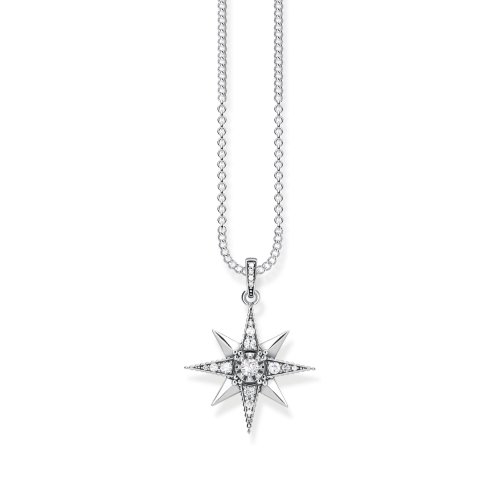 Thomas Sabo Silver Necklace with Royalty Star