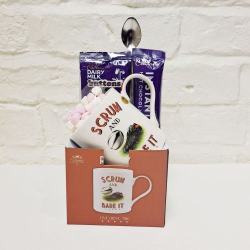 Cadbury's Hot Chocolate & Rugby Mug Gift Set